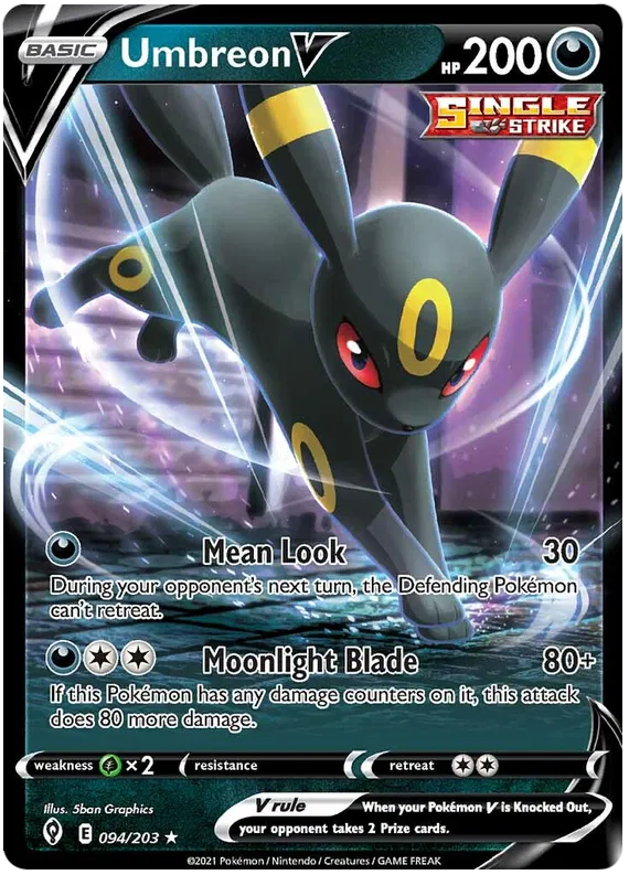 Umbreon V - Evolving Skies #94