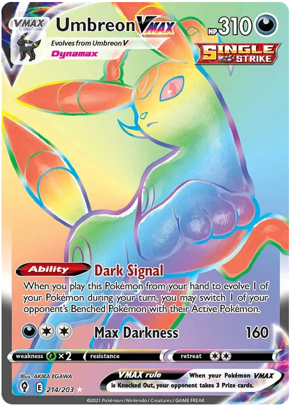 Umbreon VMAX - Evolving Skies #214