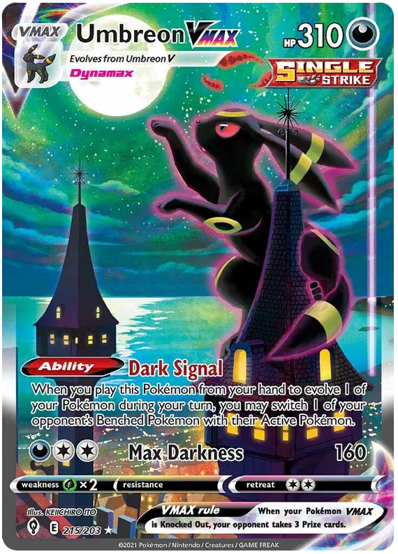 Umbreon VMAX - Evolving Skies #215