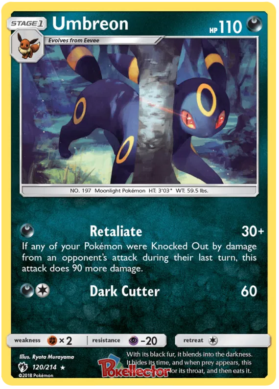 Umbreon - Lost Thunder #120