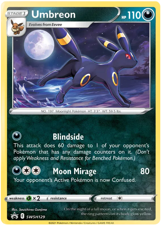 Umbreon - Sword & Shield Promos #129