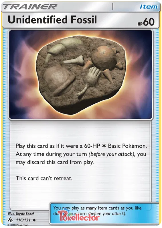 Unidentified Fossil - Forbidden Light #116