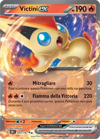 Victini ex - Ossidiana Infuocata #33