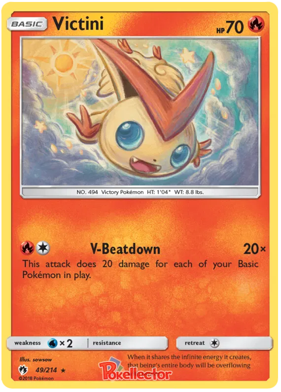 Victini - Lost Thunder #49