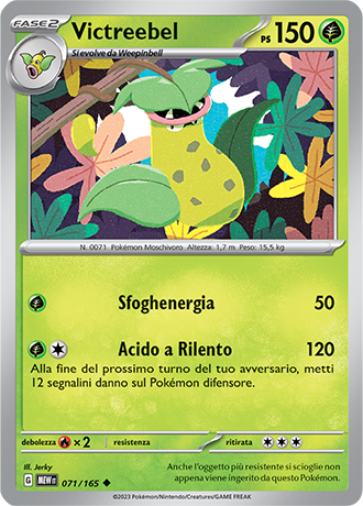 Victreebel - Scarlatto & Violetto - 151 #71