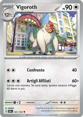 Vigoroth - Evoluzioni A Paldea	 #161