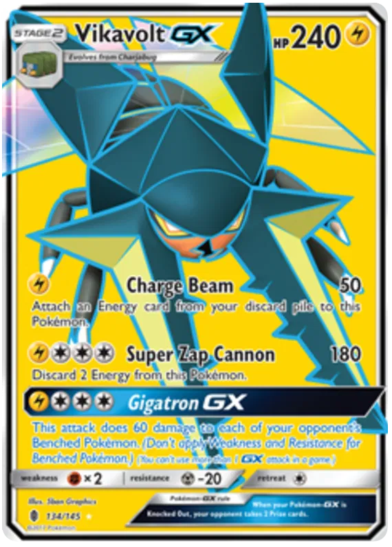 Vikavolt GX - Guardians Rising #134