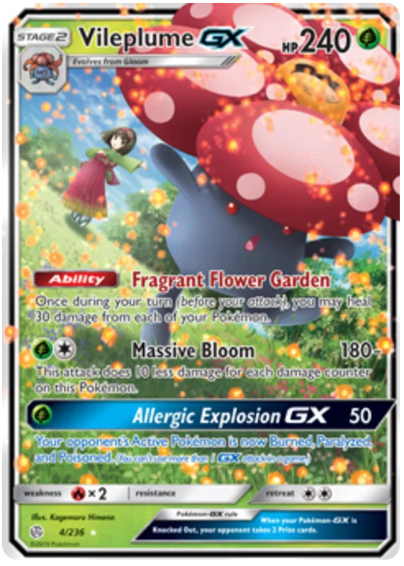 Vileplume GX - Cosmic Eclipse #4