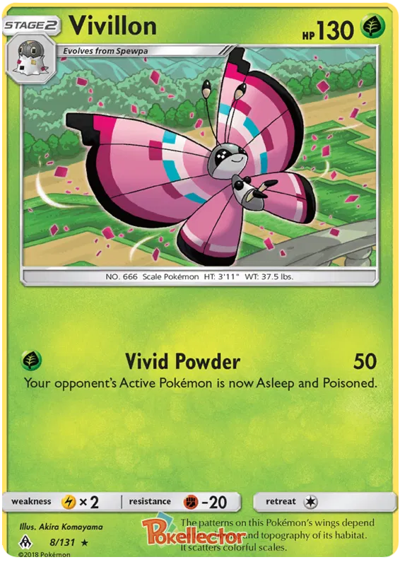 Vivillon - Forbidden Light #8