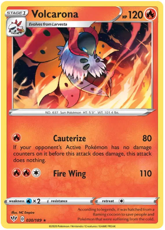 Volcarona - Darkness Ablaze #30