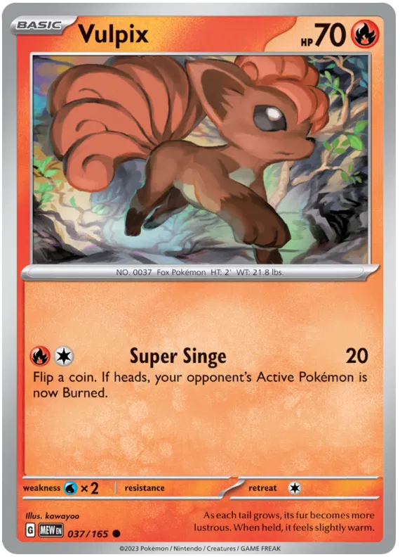 Vulpix - Scarlatto & Violetto - 151 #37