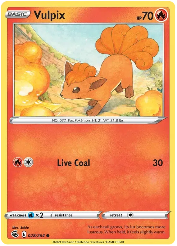 Vulpix - Fusion Strike #28