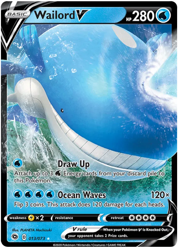 Wailord V - Champion's Path #13