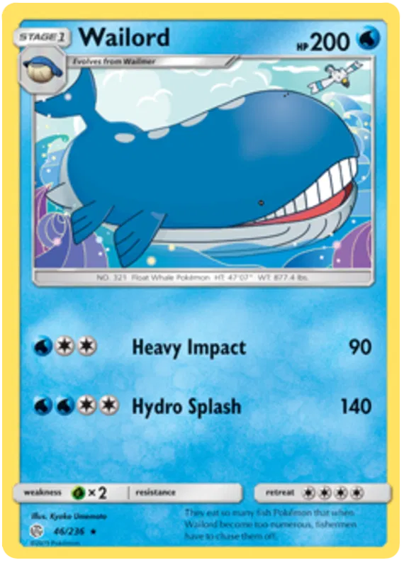 Wailord - Cosmic Eclipse #46