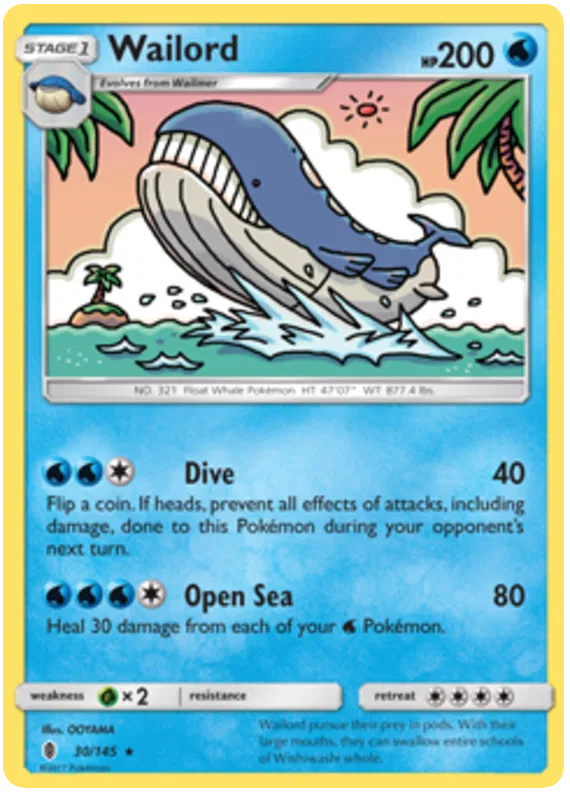 Wailord - Guardians Rising #30