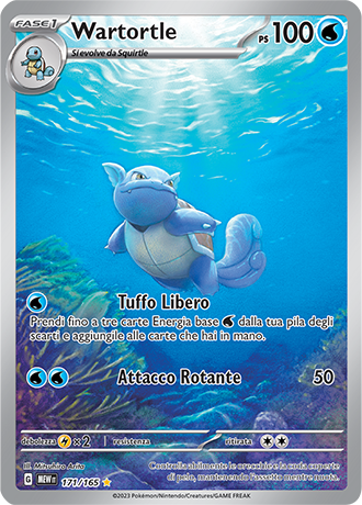 Wartortle - Scarlatto & Violetto - 151 #171