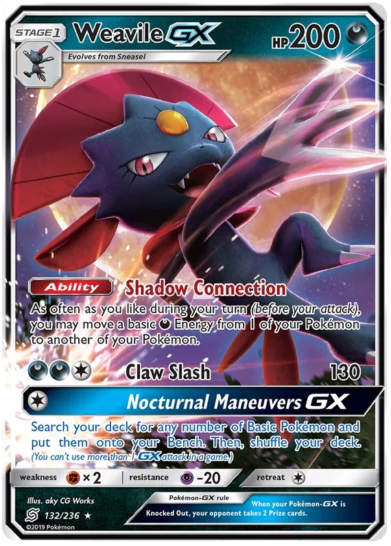 Weavile GX - Unified Minds #132