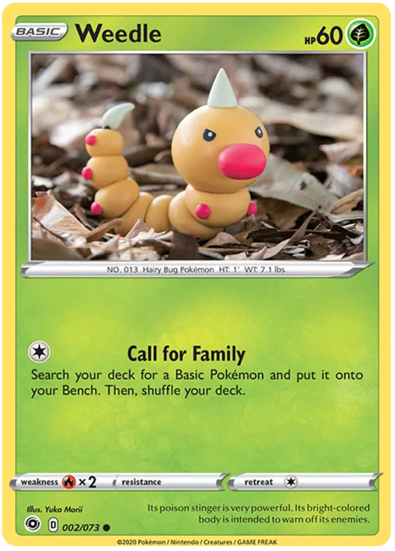 Weedle - Champion's Path #2