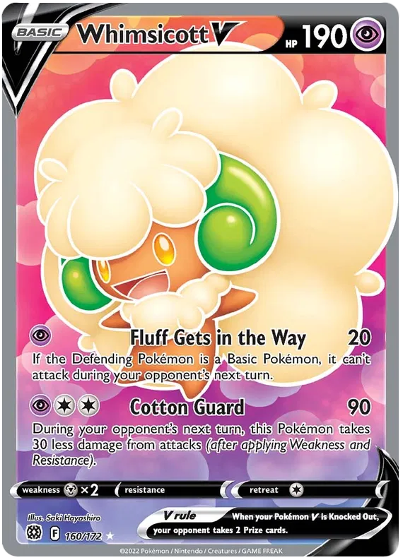 Whimsicott V - Brilliant Stars #160