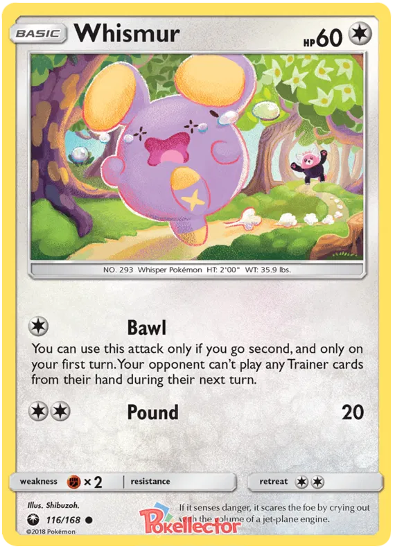 Whismur - Celestial Storm #116