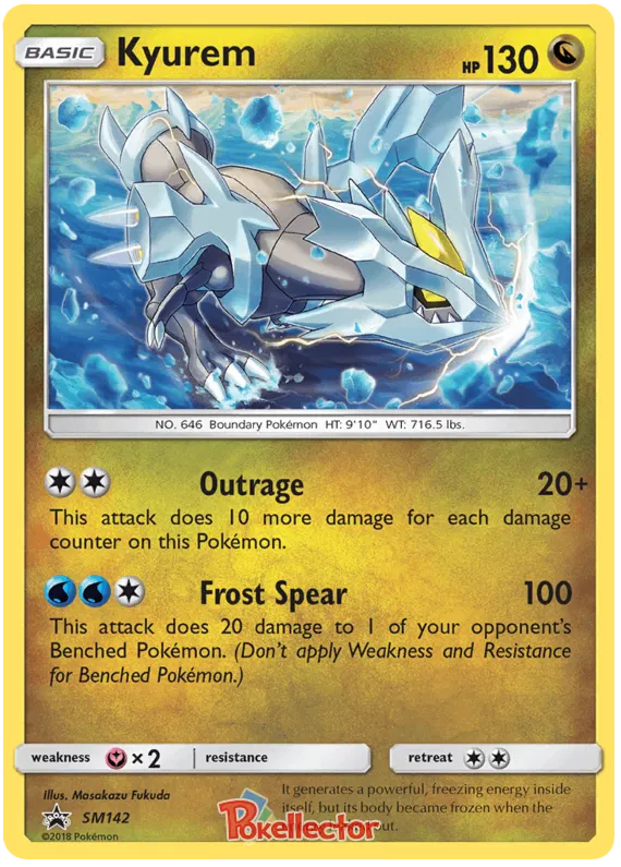 White Kyurem - Sun & Moon Promos #142