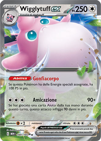 Wigglytuff ex - Scarlatto & Violetto - 151 #40