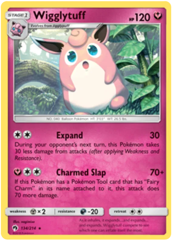 Wigglytuff - Lost Thunder #134