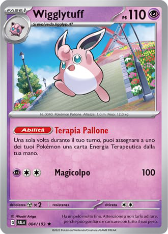 Wigglytuff - Evoluzioni A Paldea	 #84