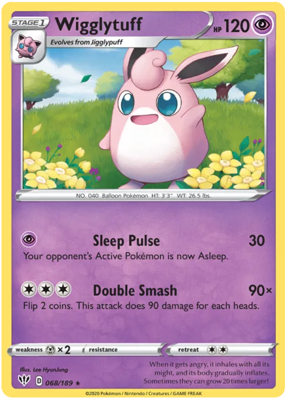 Wigglytuff - Darkness Ablaze #68