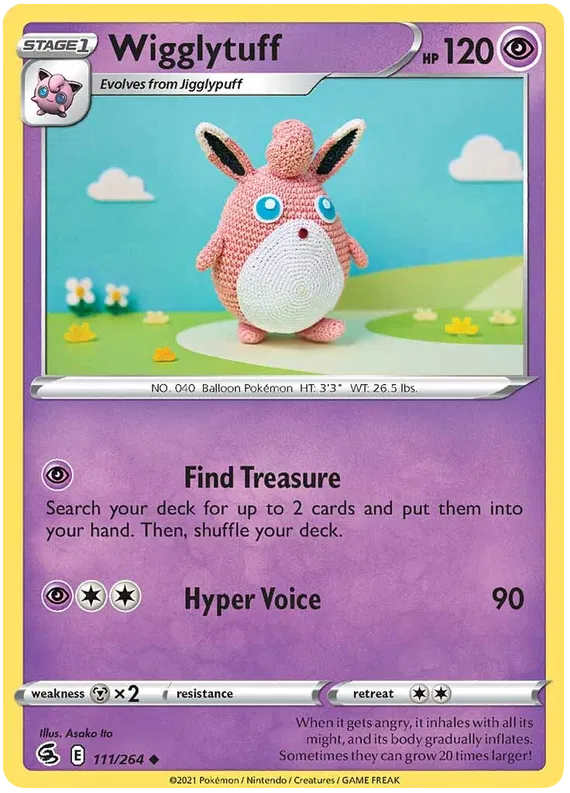 Wigglytuff - Fusion Strike #111