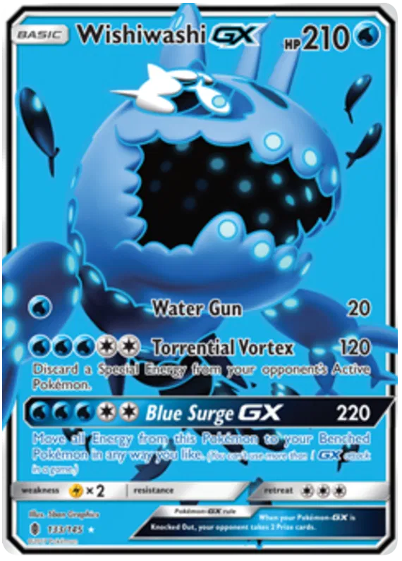 Wishiwashi GX - Guardians Rising #133