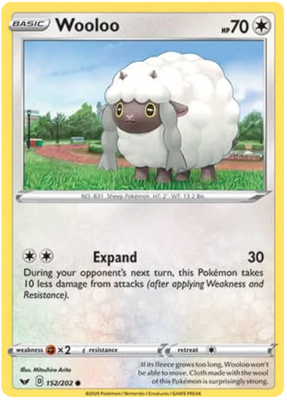 Wooloo - Sword & Shield #152