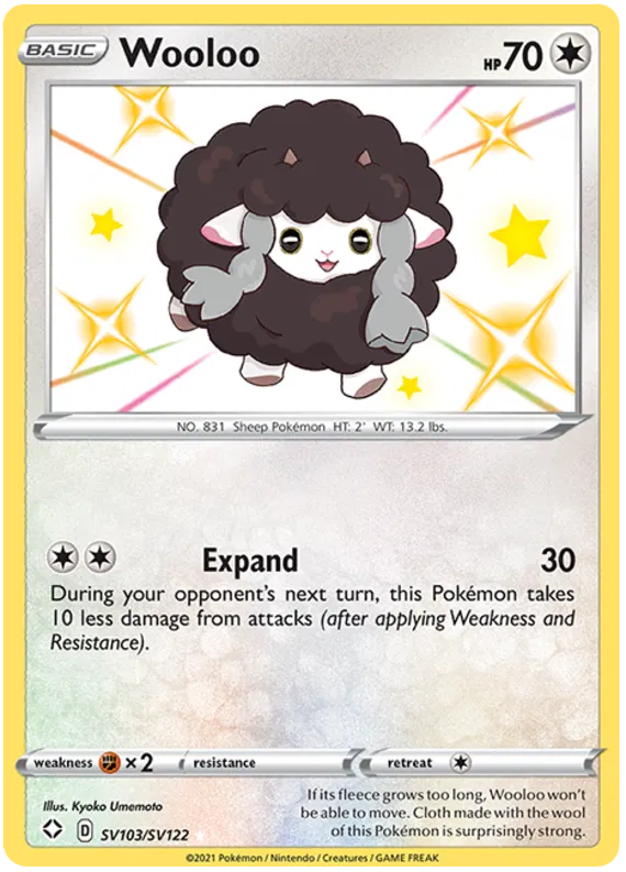 Wooloo - Shining Fates #103