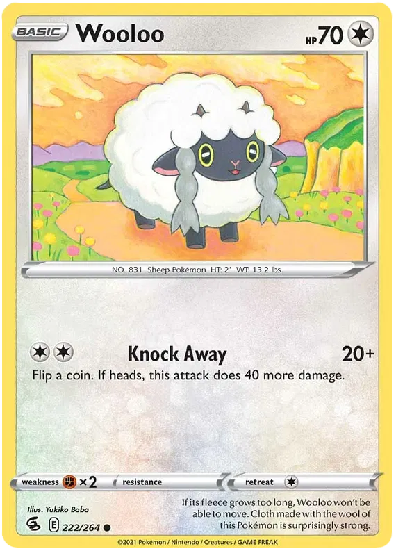 Wooloo - Fusion Strike #222