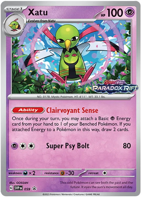 Xatu - Scarlatto & Violetto Promos #59