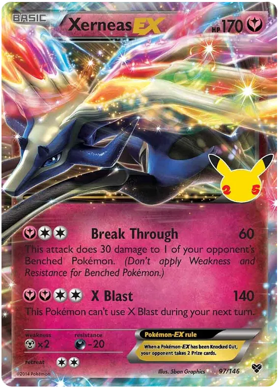 Xerneas EX (Celebrations Promo) - XY #97