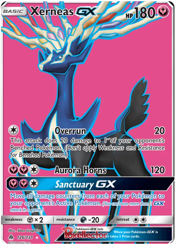 Xerneas GX - Forbidden Light #126