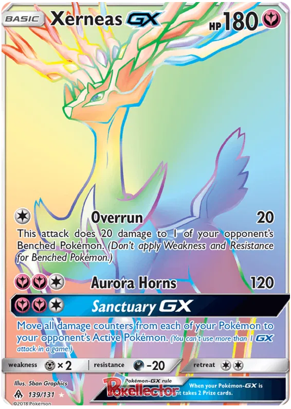 Xerneas GX - Forbidden Light #139