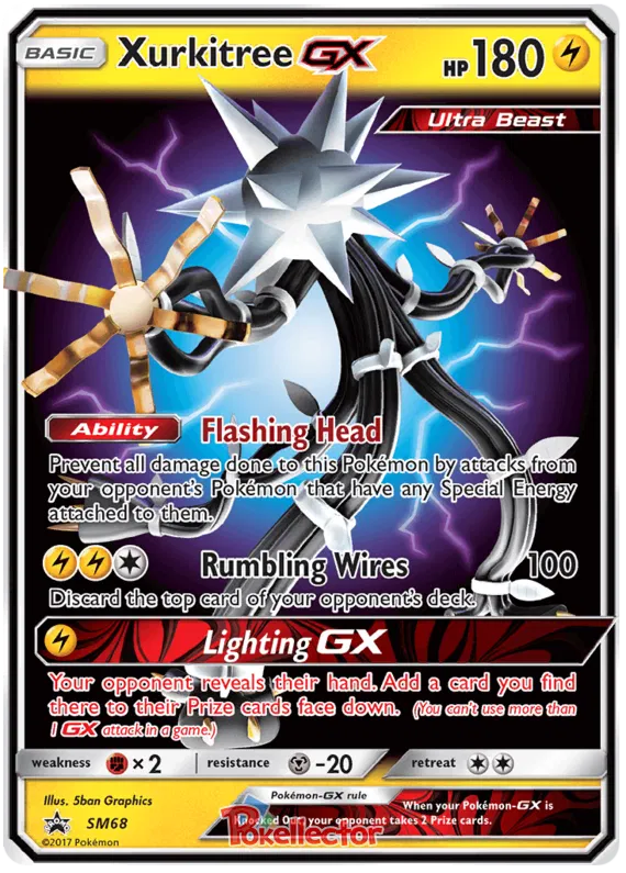 Xurkitree GX - Sun & Moon Promos #68