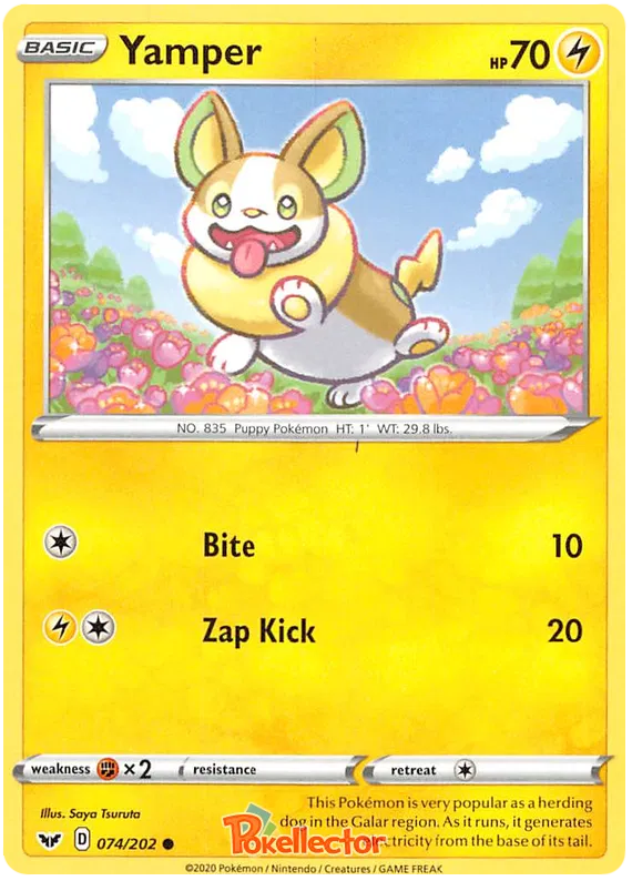 Yamper - Sword & Shield #74