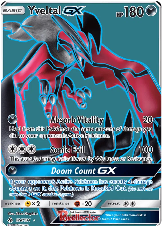 Yveltal GX - Forbidden Light #124