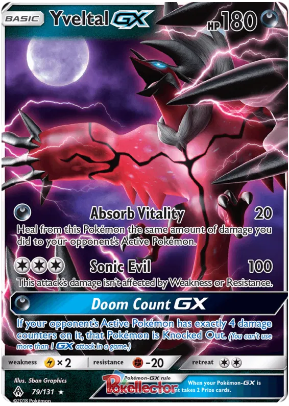 Yveltal GX - Forbidden Light #79