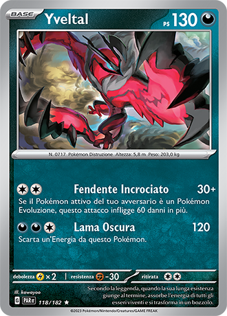 Yveltal - Paradosso temporale #118