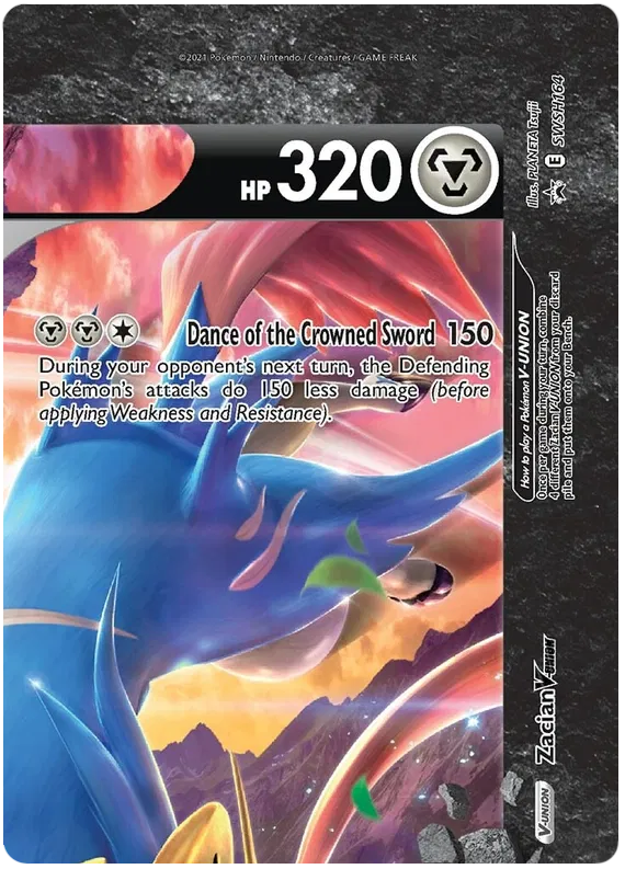 Zacian V-Union - Sword & Shield Promos #164