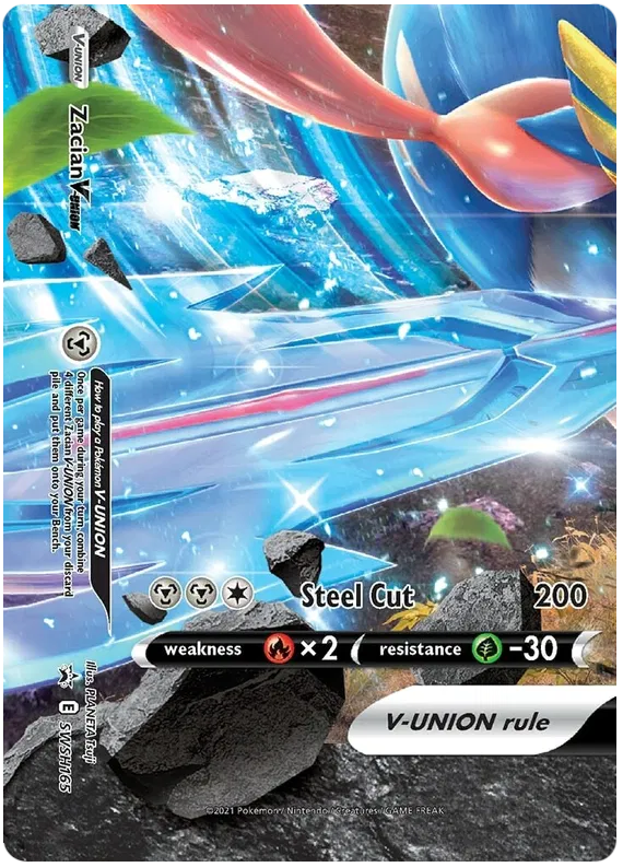 Zacian V-Union - Sword & Shield Promos #165