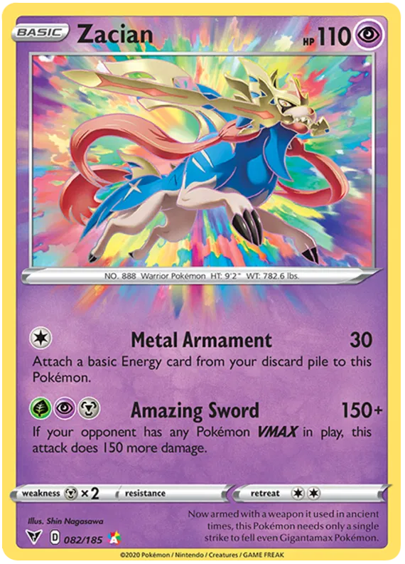 Zacian - Vivid Voltage #82