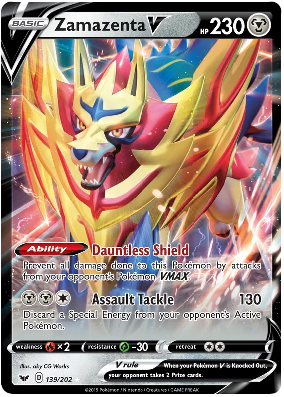 Zamazenta V - Sword & Shield #139