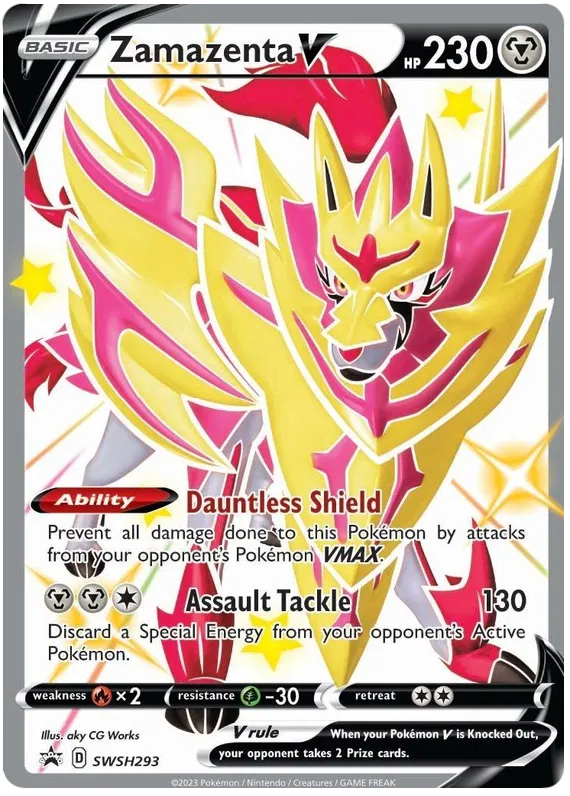 Zamazenta V - Sword & Shield Promos #293