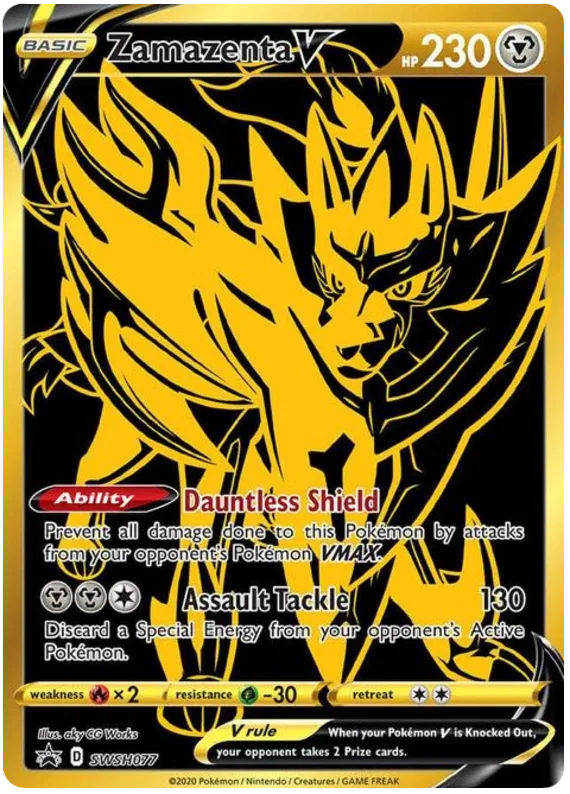 Zamazenta V - Sword & Shield Promos #77