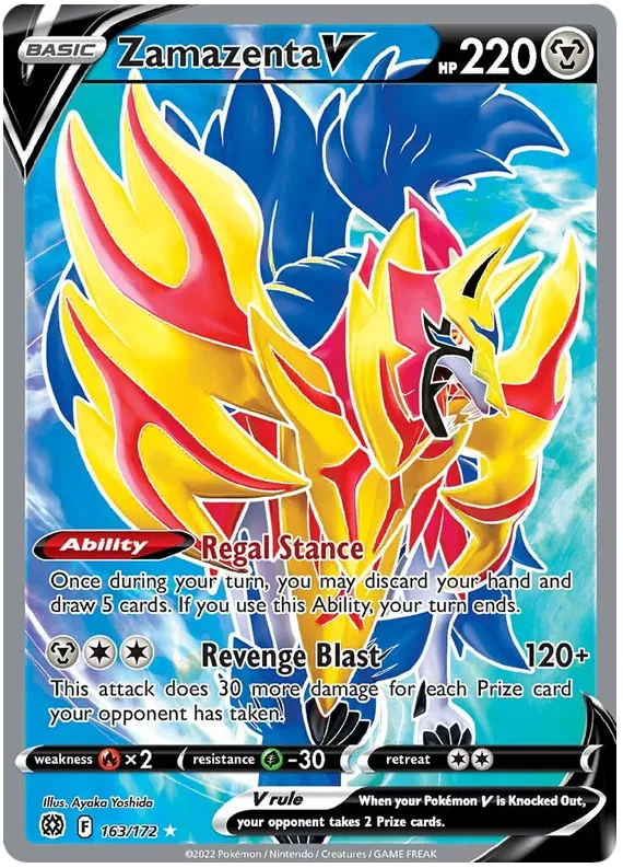 Zamazenta V - Brilliant Stars #163